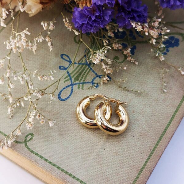 Orecchini in Oro giallo 18 Kt