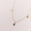 Catenina oro 18 kt con pendenti