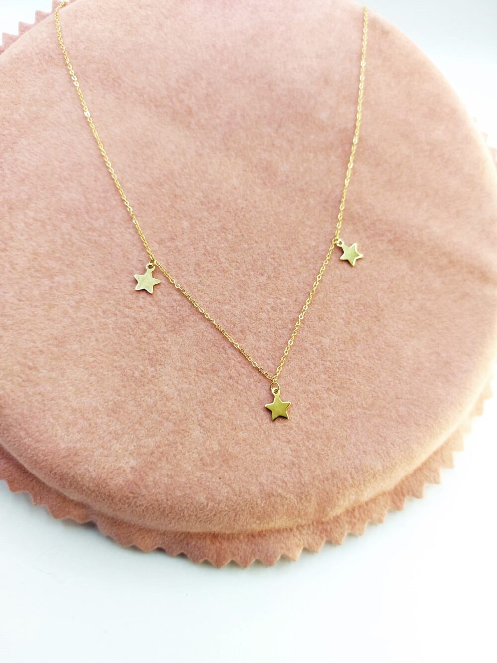 Catenina oro 18 kt con pendenti