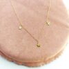 Catenina oro 18 kt con pendenti