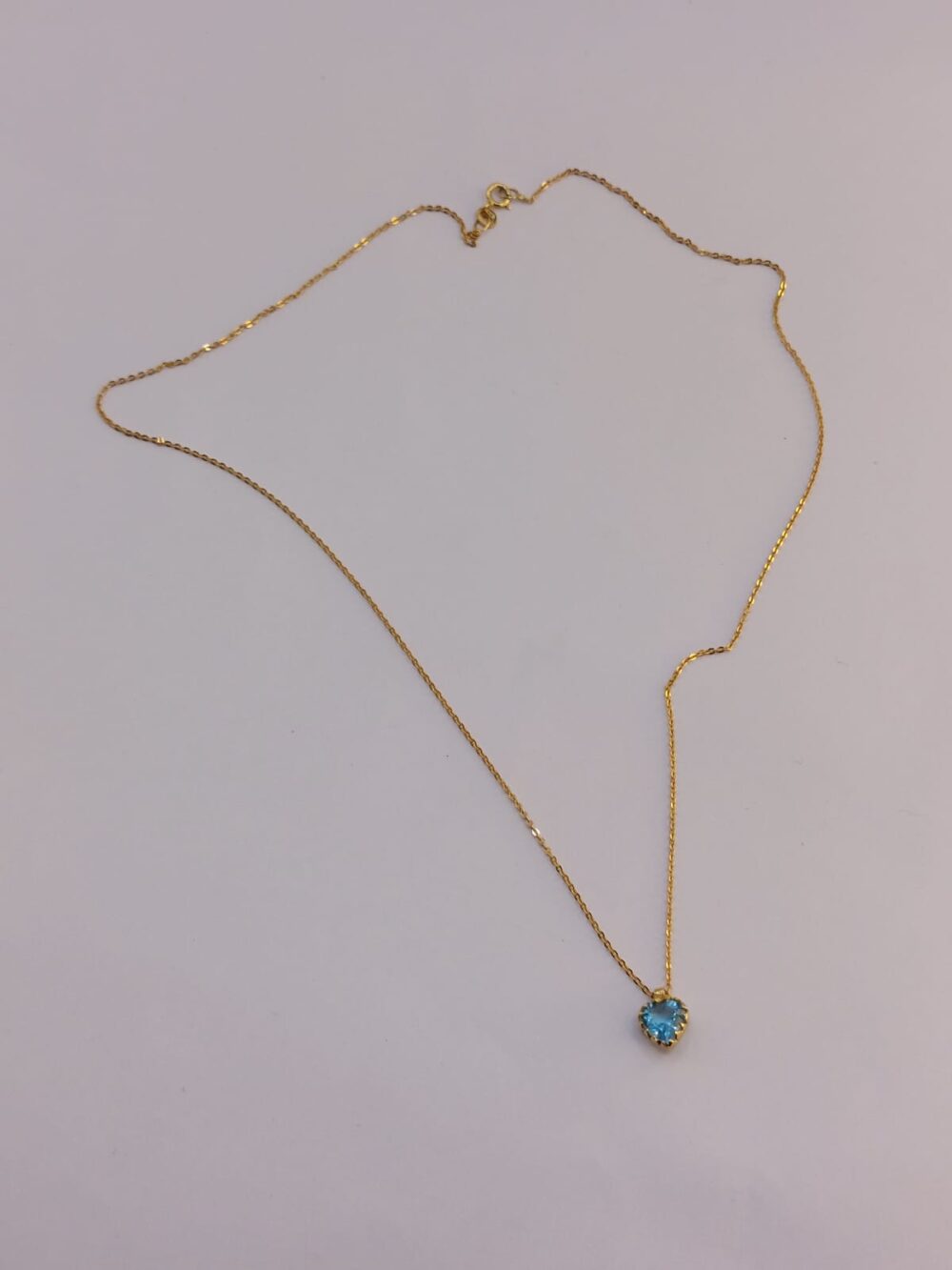 Catenina oro 18 kt con pendente